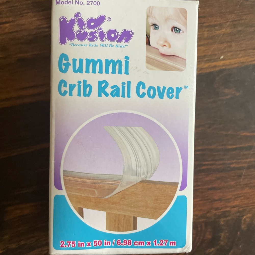KidKusion Gummi Crib Rail Cover